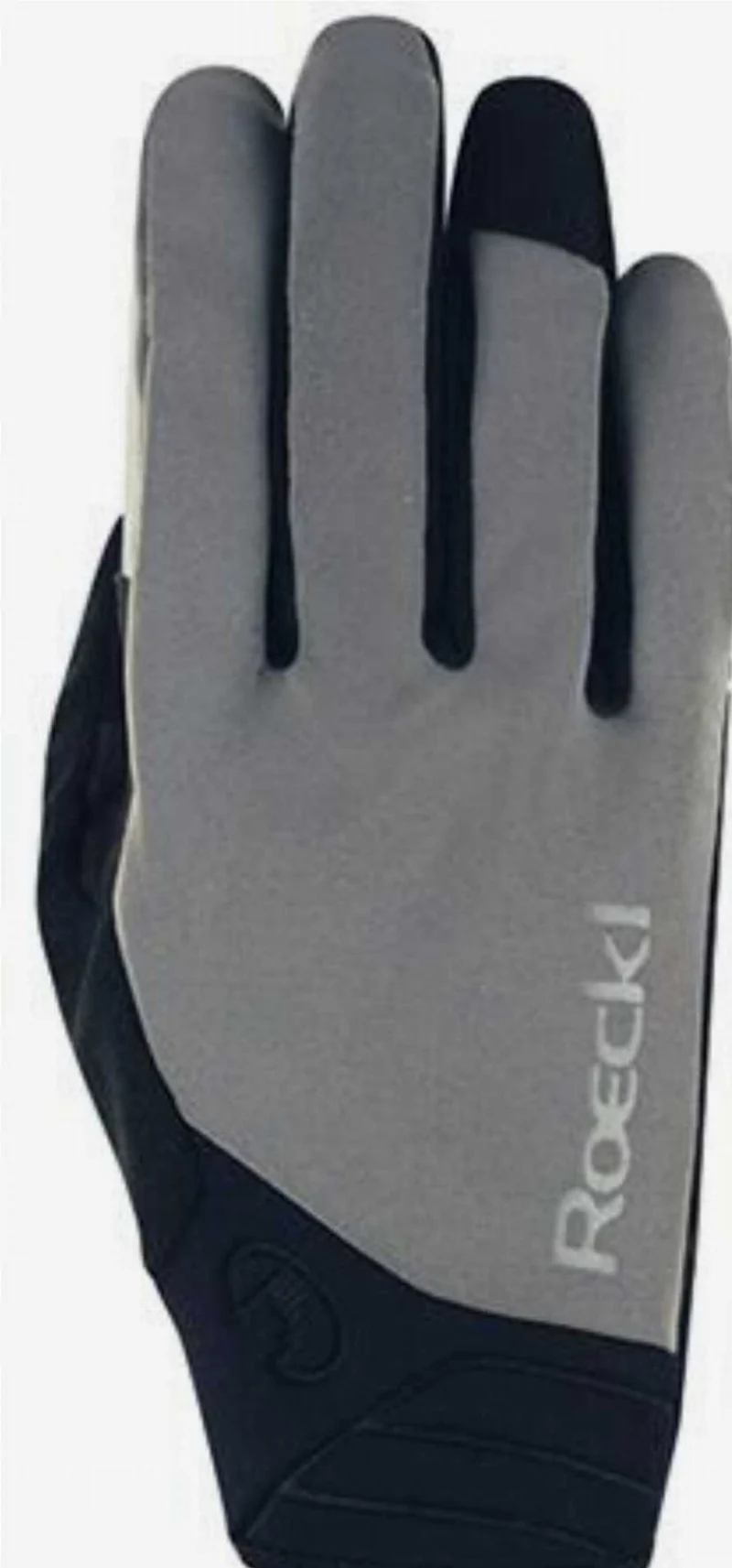 Roeckl Rotterdam Handschuhe lang silver