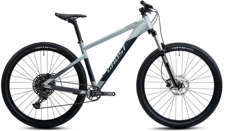 Ghost Nirvana Tour SF MTB-Hardtail Diamant light grey pearl/dark grey glossy