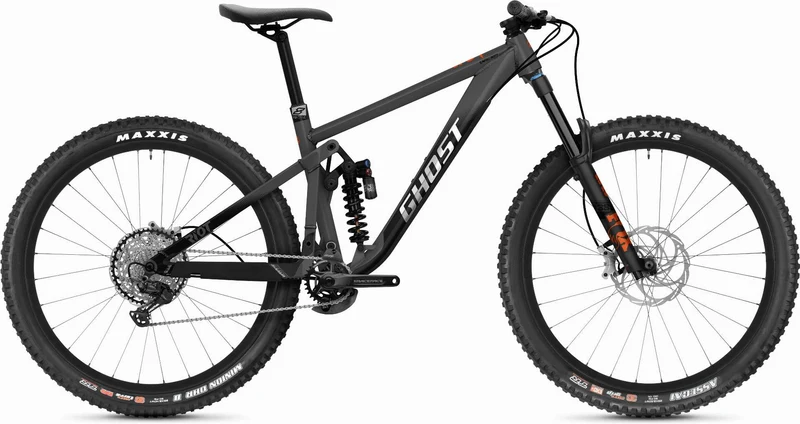 Ghost Riot EN AL Full Party MTB-Fully dark grey/black/monarch orange matt
