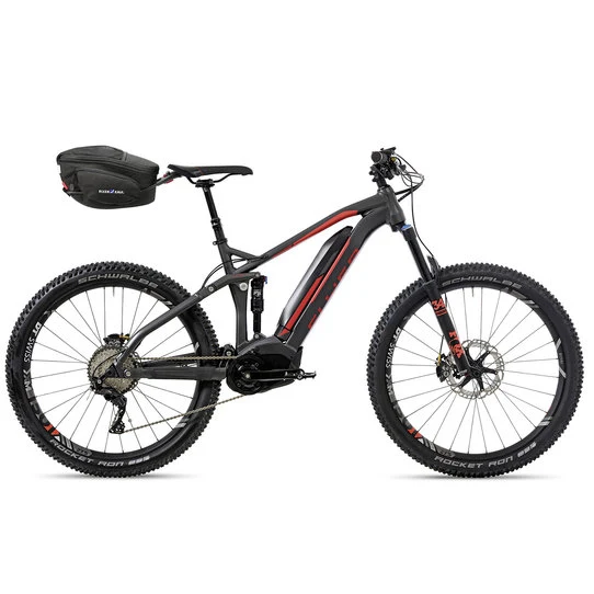 KLICKfix Contour Magnum mit Sattel Adapter 6-liter schwarz