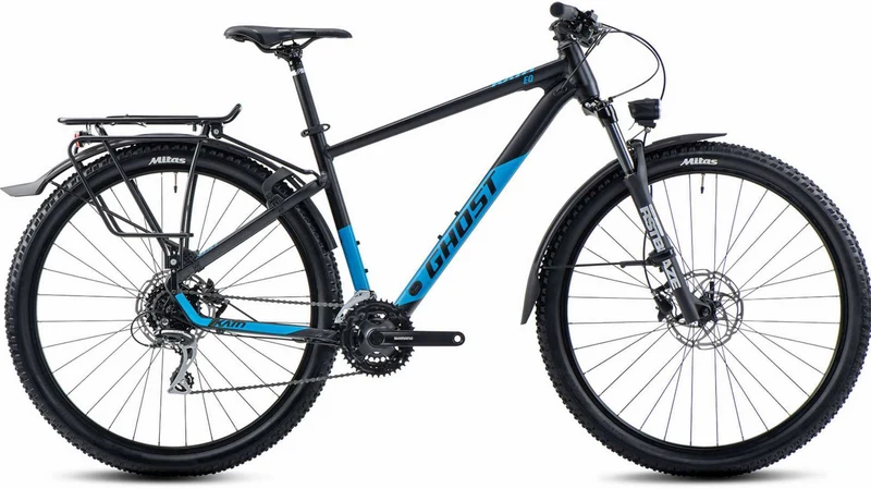 Ghost Kato EQ AL MTB-Hardtail Diamant 29" black/bright blue matt