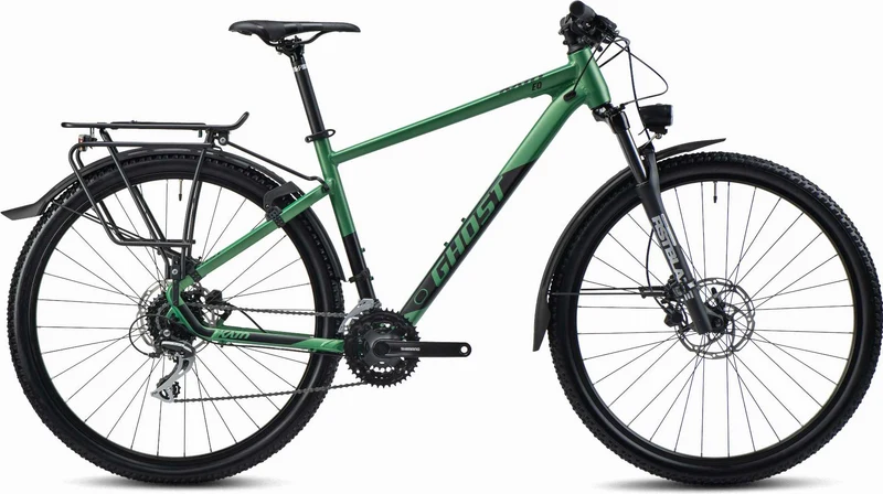 Ghost Kato EQ AL MTB-Hardtail Diamant 29" metallic kaki/black matt