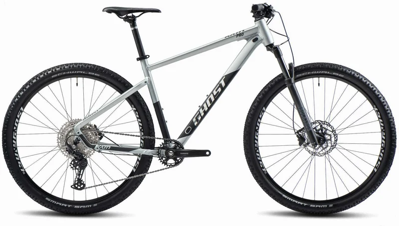 Ghost Kato Pro AL MTB-Hardtail Diamant 29" light grey pearl/black matt
