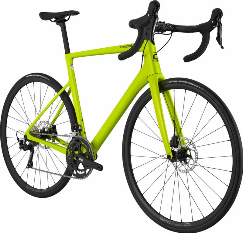 Cannondale SuperSix EVO Carbon Disc 105 Rennrad Diamant 28" bio lime