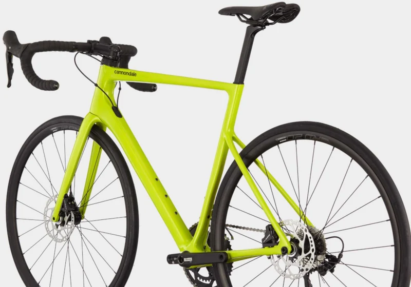 Cannondale SuperSix EVO Carbon Disc 105 Rennrad Diamant 28" bio lime