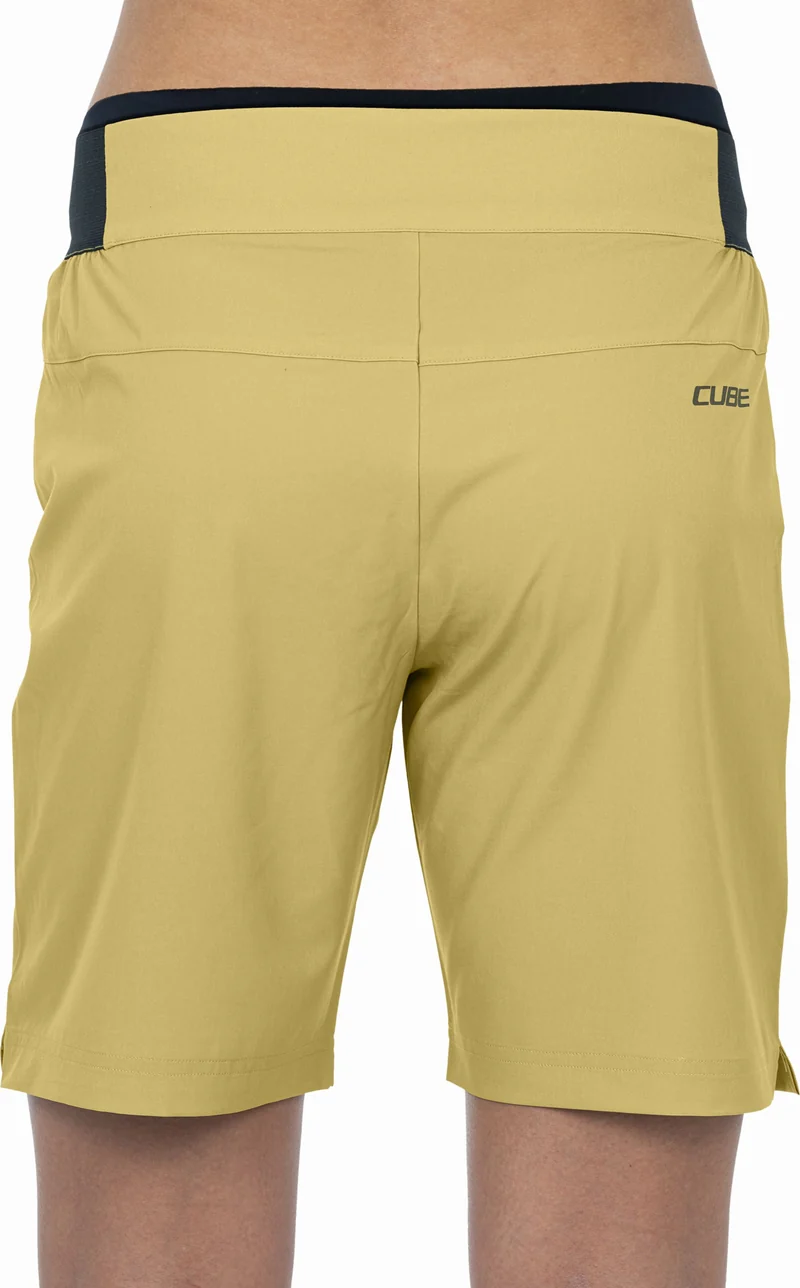 Cube ATX WS Baggy Shorts Cmpt inkl. Innenhose khaki