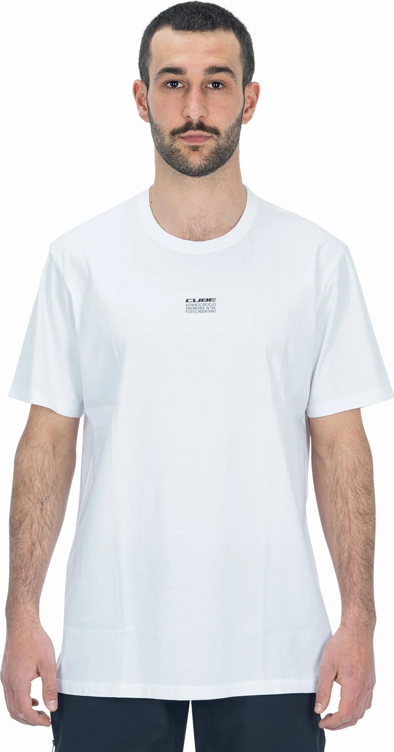 Cube Organic T-Shirt Logowear GTY Fit white