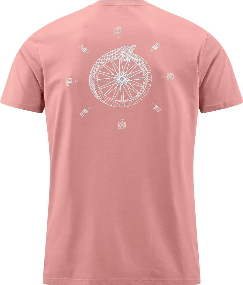 Cube Organic T-Shirt Snake GTY Fit light red