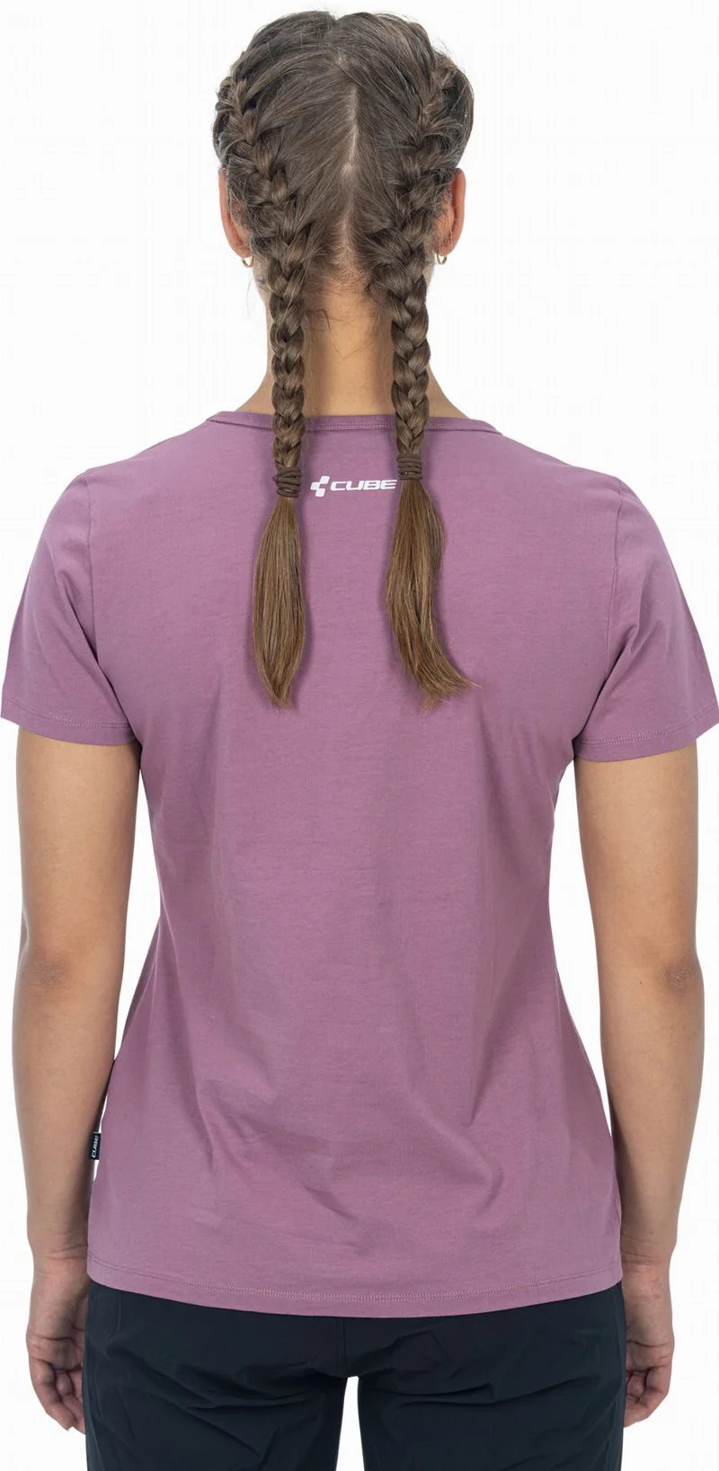 Cube Organic WS T-Shirt Fichtelmountains berry