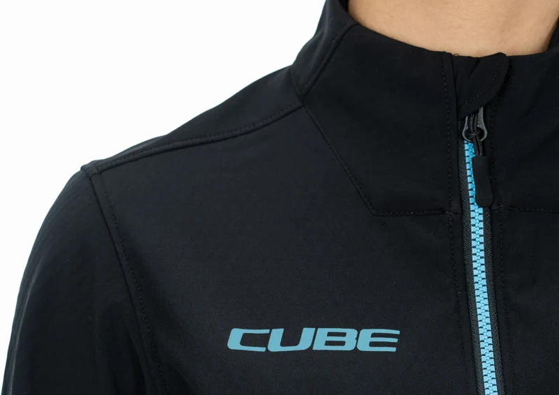 Cube ATX WS Softshell Jacke Cmpt black´n´blue