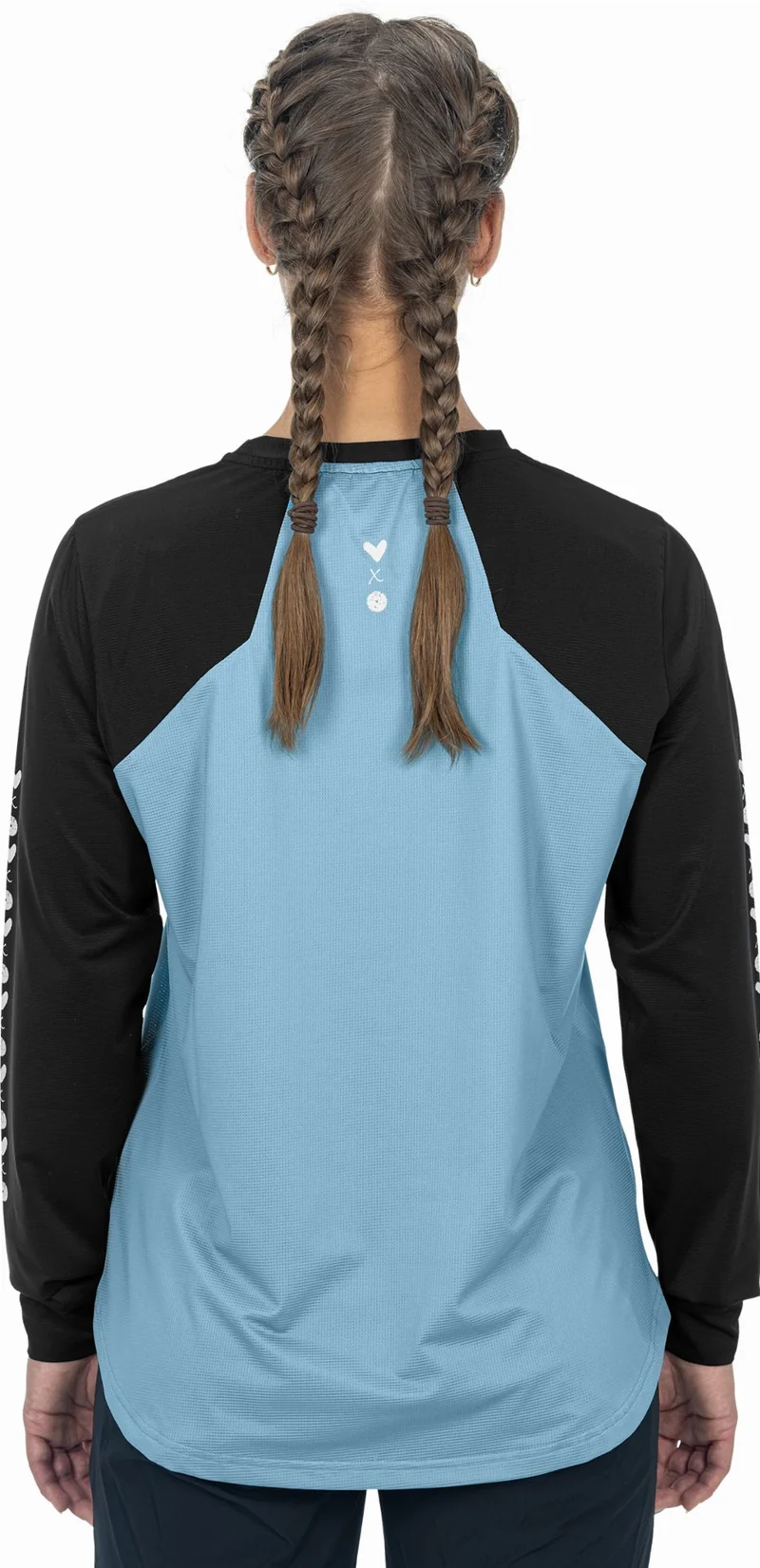 Cube ATX WS Rundhalstrikot Langarm blue´n´black