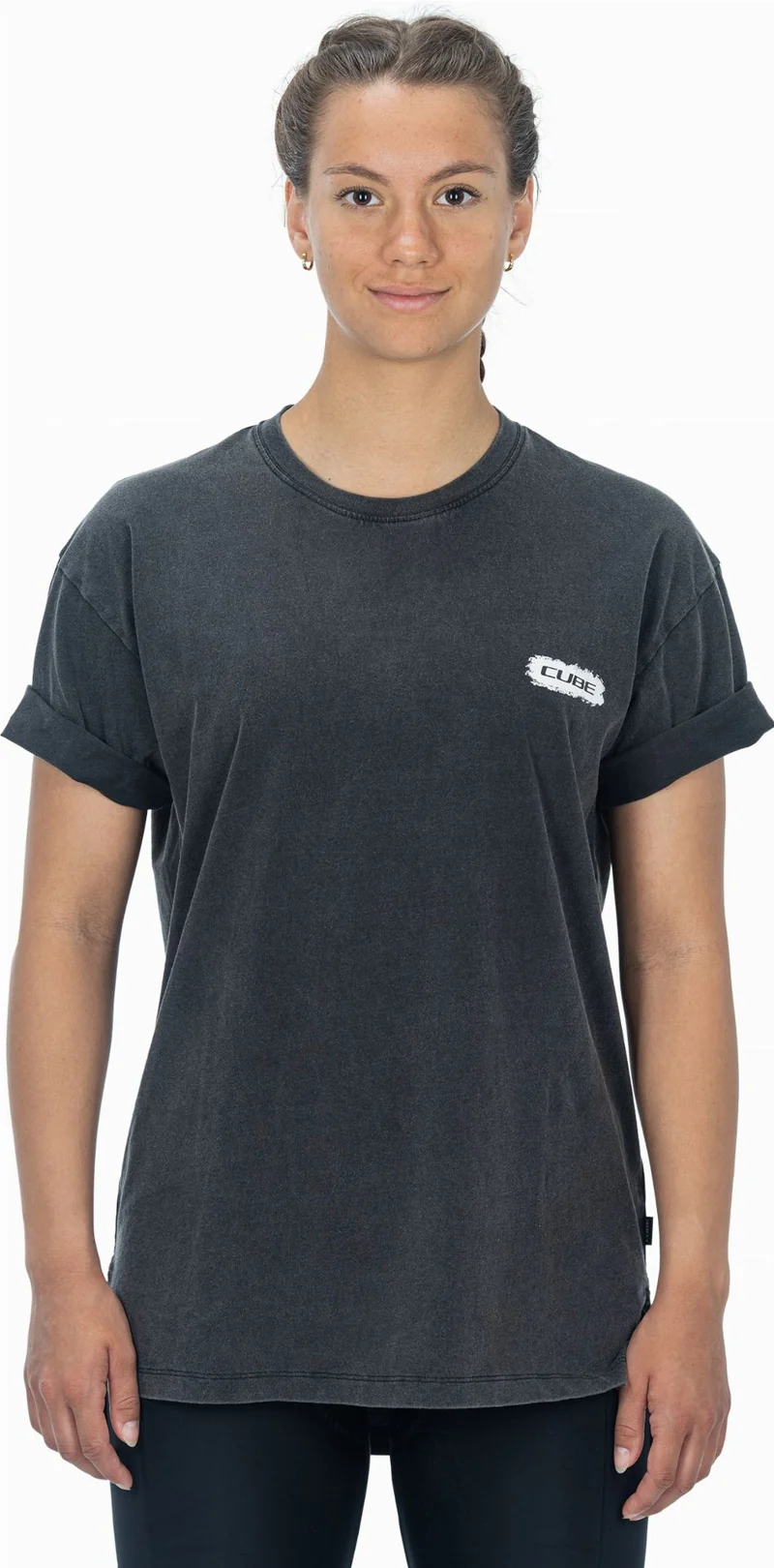 Cube Organic WS T-Shirt Girl Power black