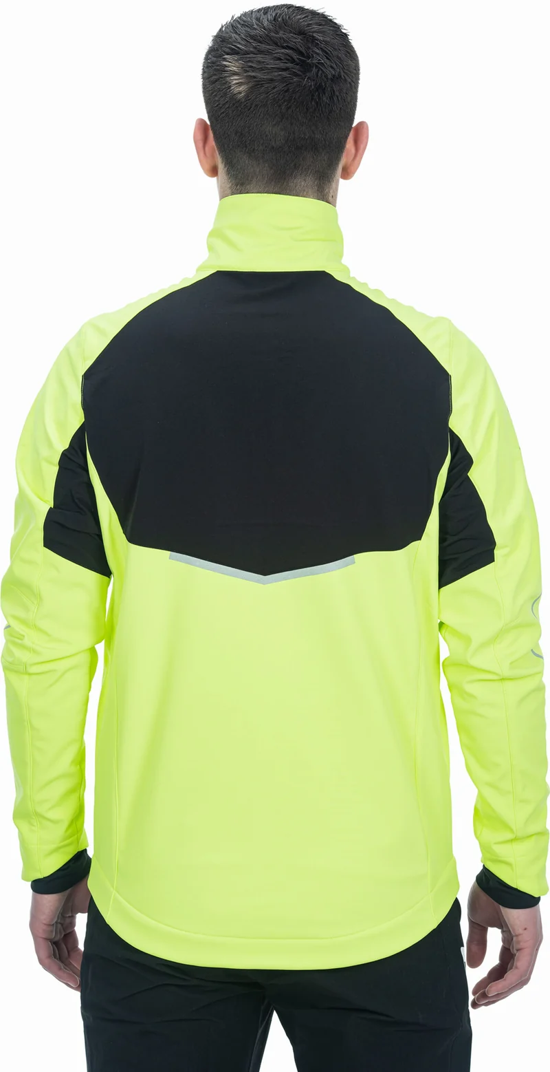 Cube Blackline Softshelljacke 365 Safety black`n`neon yellow