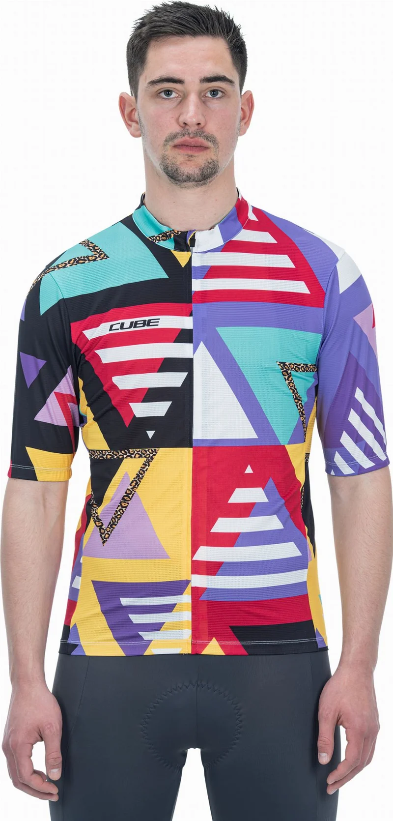 Cube Blackline Trikot CMPT Kurzarm pattern