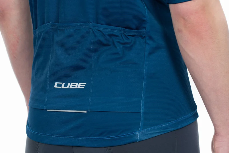 Cube Blackline Trikot CMPT Kurzarm blue