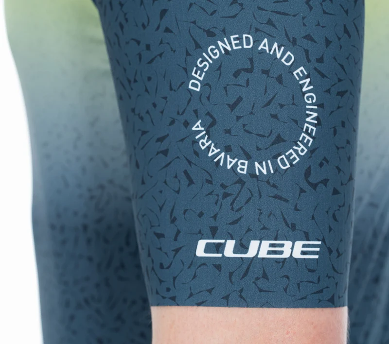 Cube Blackline Trikot Race Kurzarm yellow´n´grey