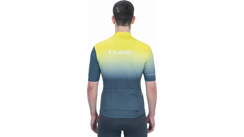 Cube Blackline Trikot Race Kurzarm yellow´n´grey