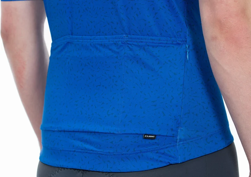 Cube Blackline Trikot Race Kurzarm blue