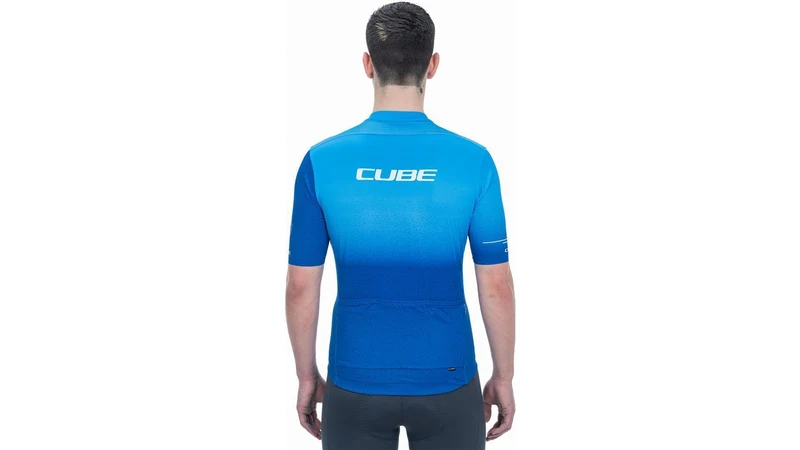 Cube Blackline Trikot Race Kurzarm blue