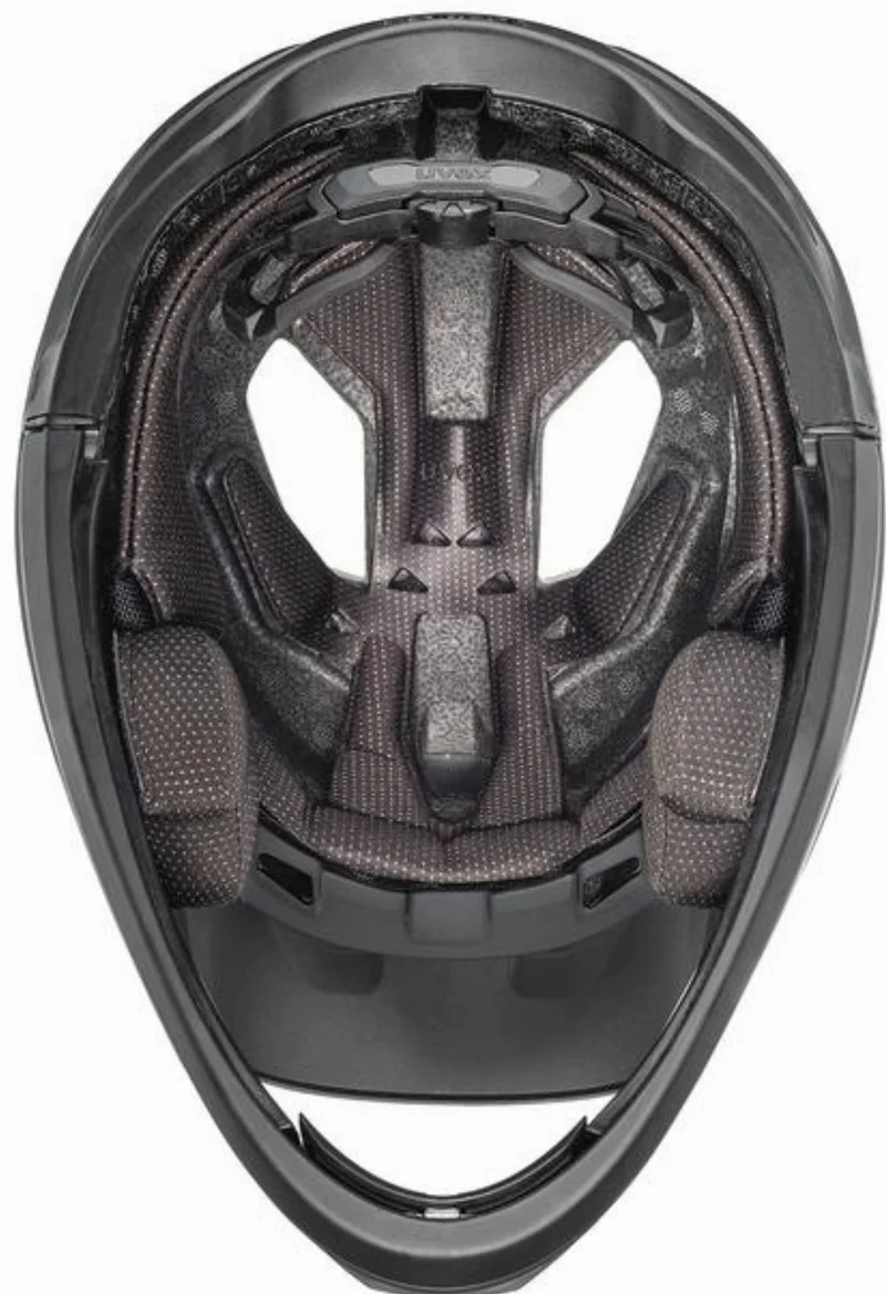 Uvex Revolt MTB-Helm all black matt