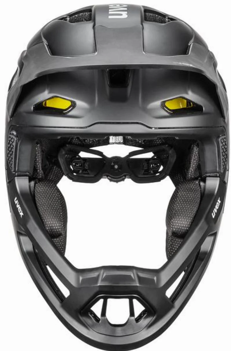 Uvex Revolt MIPS MTB-Helm all black matt