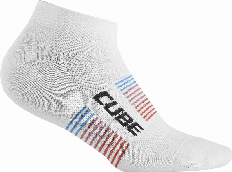 Cube Socke Low Cut Teamline white