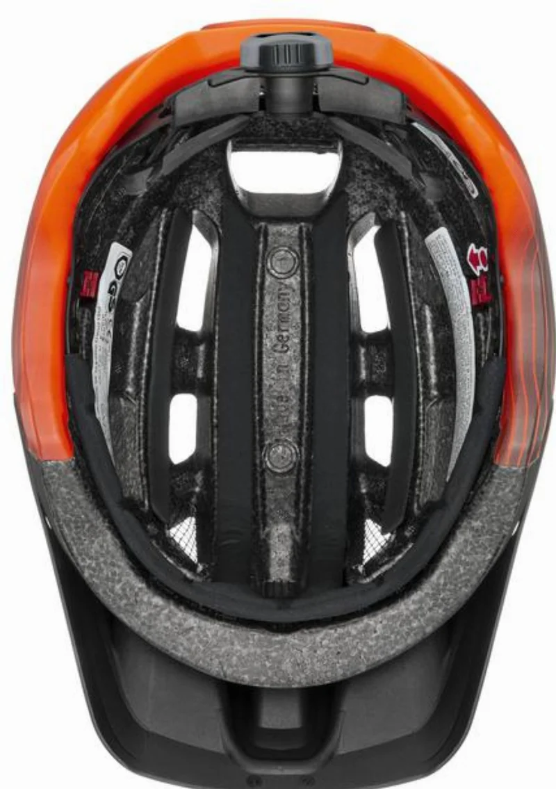 Uvex Finale 2.0 Tocsen MTB-Helm titan-orange matt