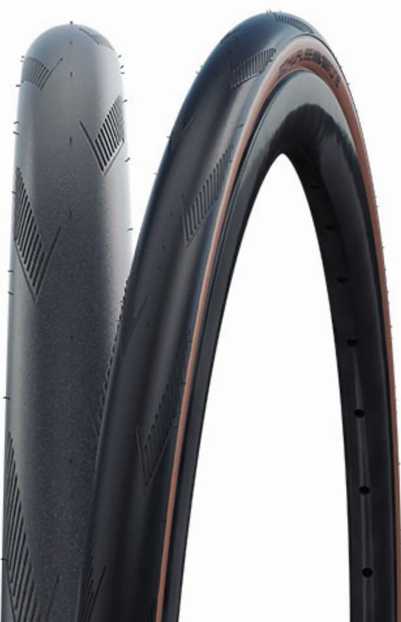 Schwalbe One RaceGuard, Performance Line, Tube Faltreifen 28" Addix schwarz/bronze-skin