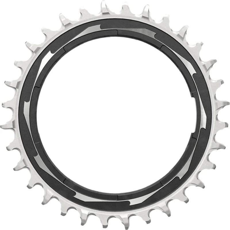 SRAM T-Type Eagle Powermeter Kettenblatt 12-fach Thread Mount Offset 0 mm Aluminium silber