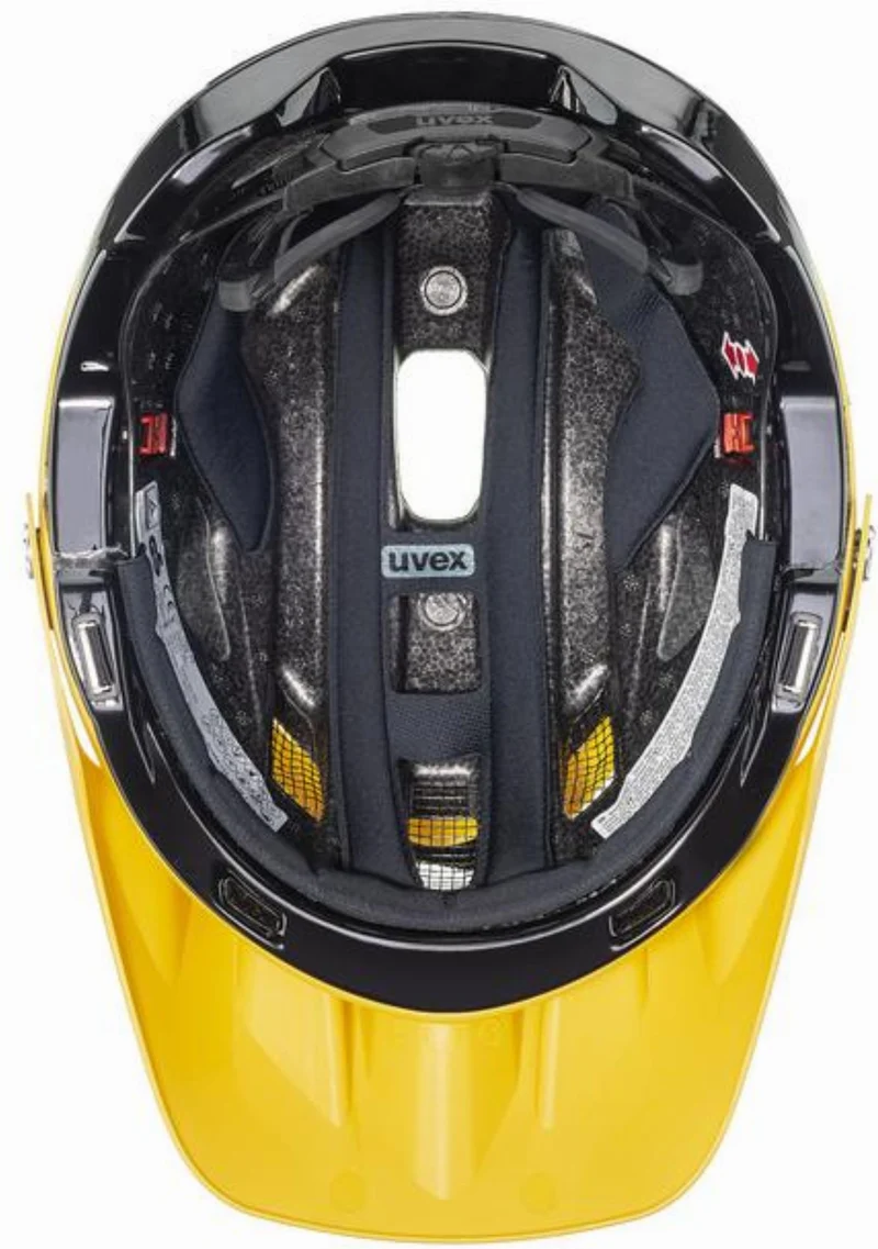 Uvex Quatro Integrale MTB-Helm sunbee-black matt