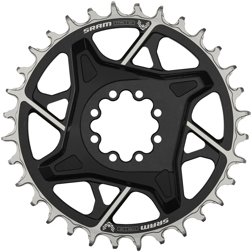 SRAM T-Type Eagle X0 Kettenblatt 12-fach Direct Mount Offset 3 mm Aluminium schwarz