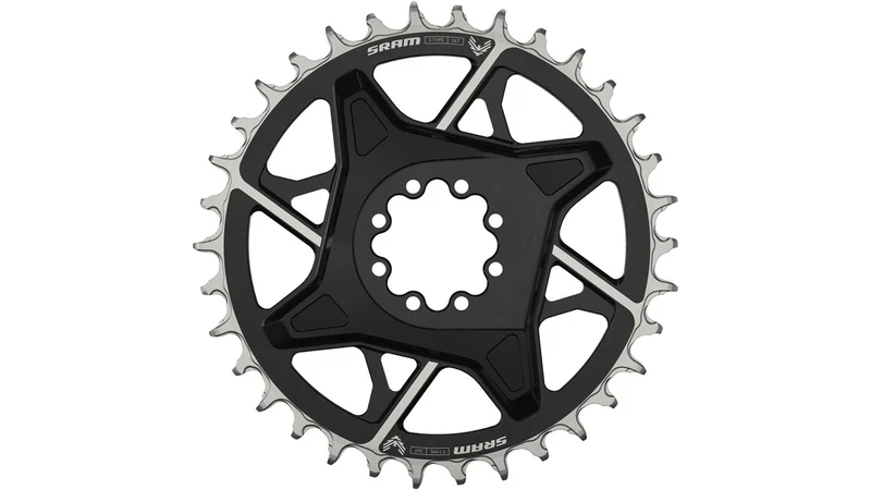 SRAM T-Type Eagle X0 Kettenblatt 12-fach Direct Mount Offset 3 mm Aluminium schwarz