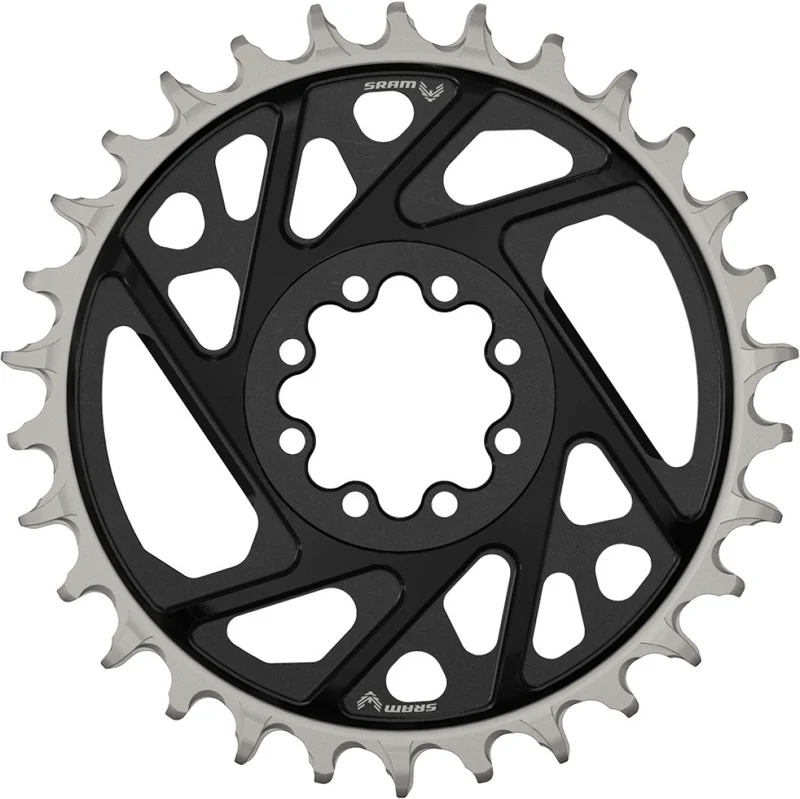 SRAM T-Type Eagle XX Kettenblatt 12-fach Direct Mount Offset 3 mm Aluminium schwarz