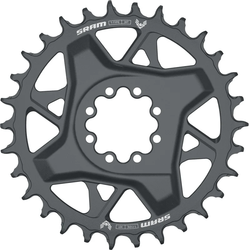 SRAM T-Type Eagle GX Kettenblatt 12-fach Direct Mount Offset 3 mm Aluminium schwarz