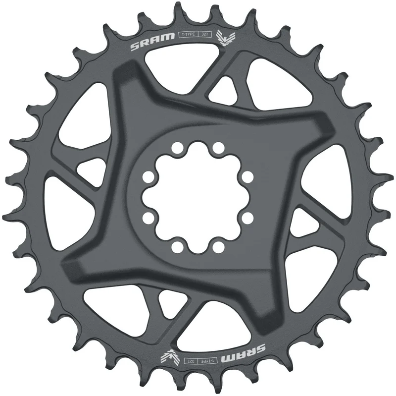 SRAM T-Type Eagle GX Kettenblatt 12-fach Direct Mount Offset 3 mm Aluminium schwarz