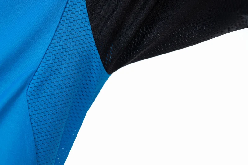 Cube Teamline Rundhalstrikot Kurzarm black´n´blue´n´red