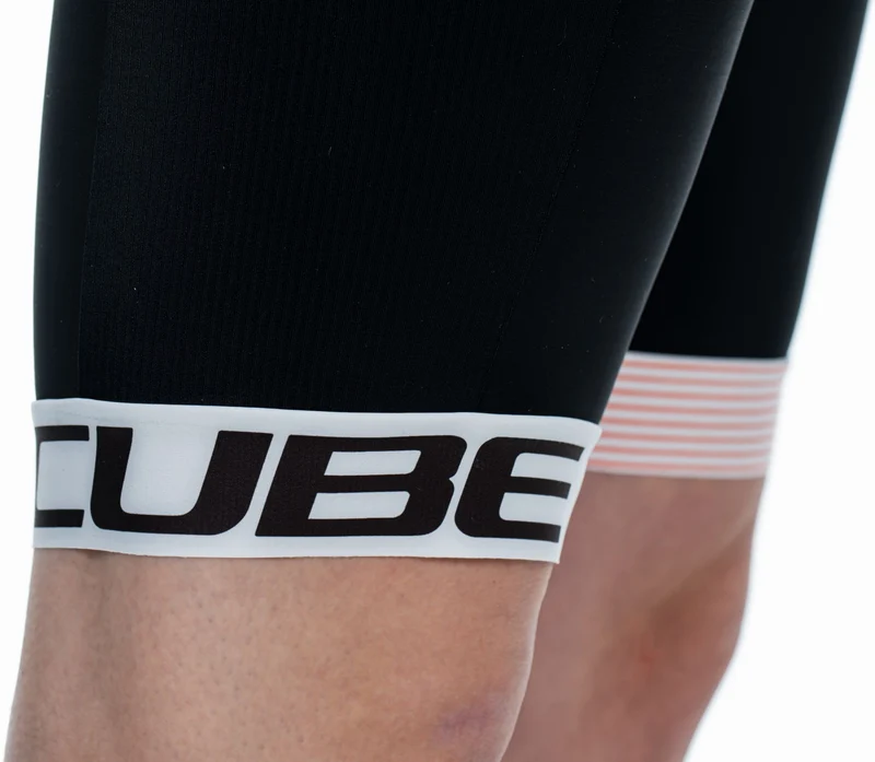 Cube Teamline Trägerhose Kurz black´n´white