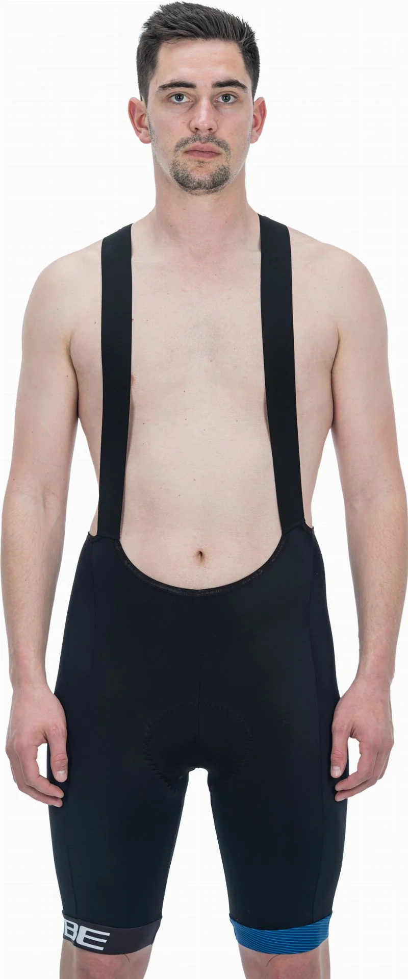 Cube Teamline Trägerhose Kurz black´n´blue