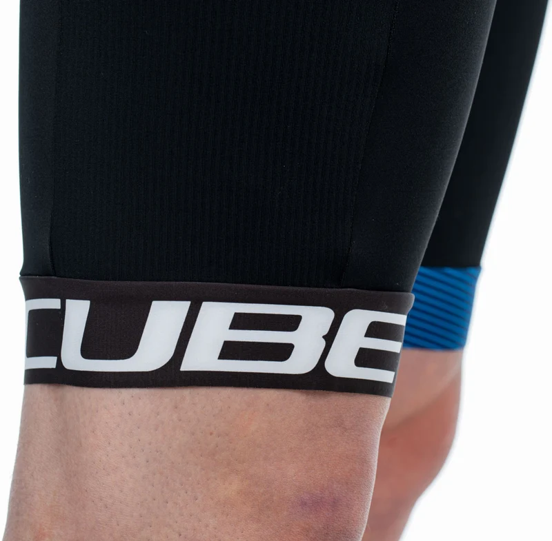 Cube Teamline Trägerhose Kurz black´n´blue