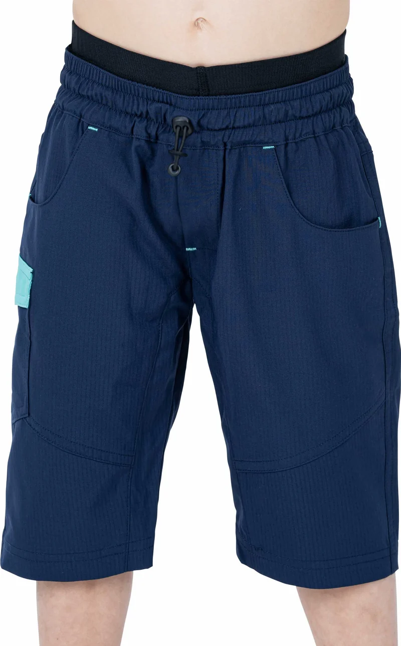 Cube Teamline Baggy Shorts Rookie Inkl. Innenhose blue´n´mint