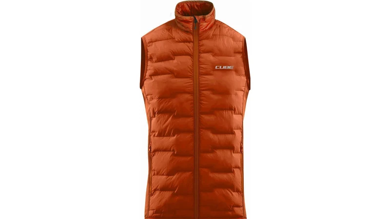 Cube Padded Vest Rookie orange