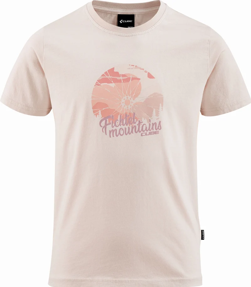 Cube Organic T-Shirt Rookie Fichtelmountains sand