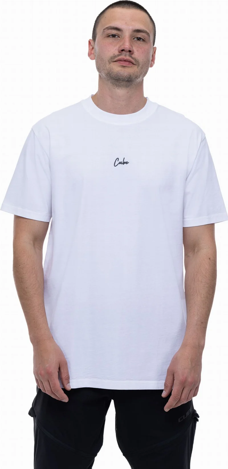 Cube Organic T-Shirt Script GTY Fit white