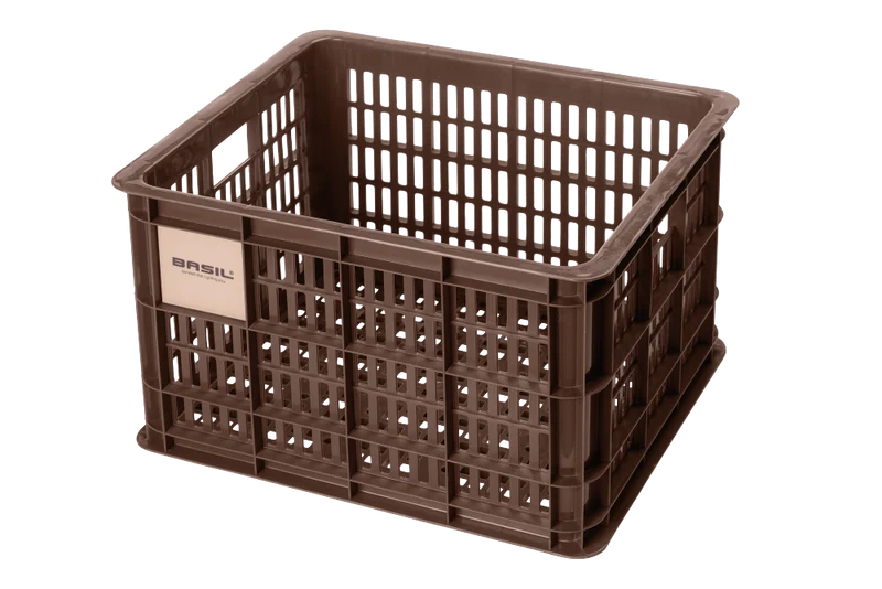 Basil Crate Fahrradkasten braun