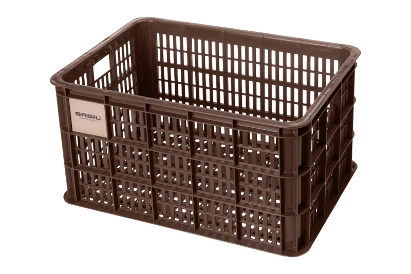 Basil Crate Fahrradkasten braun