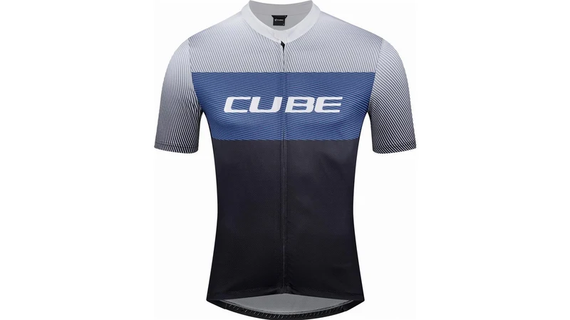 Cube Teamline Trikot CMPT Kurzarm black´n´blue´grey