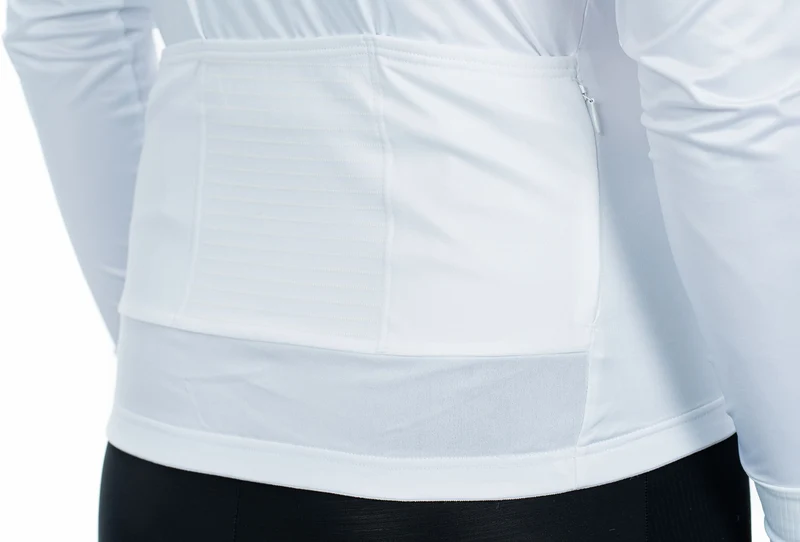 Cube Teamline Trikot Langarm white´n´blue´n´red