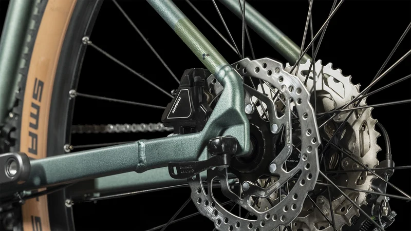 Cube Access WS Race MTB-Hardtail Diamant sparkgreen´n´olive