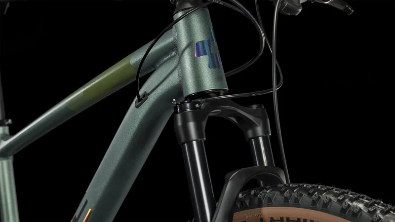 Cube Access WS Race MTB-Hardtail Diamant sparkgreen´n´olive