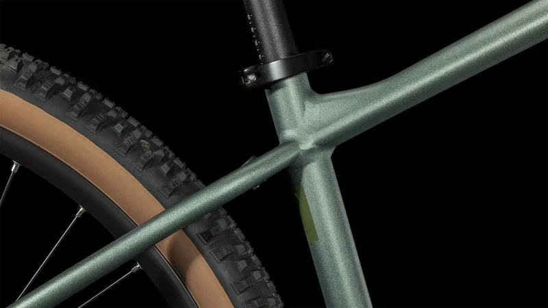 Cube Access WS Race MTB-Hardtail Diamant sparkgreen´n´olive